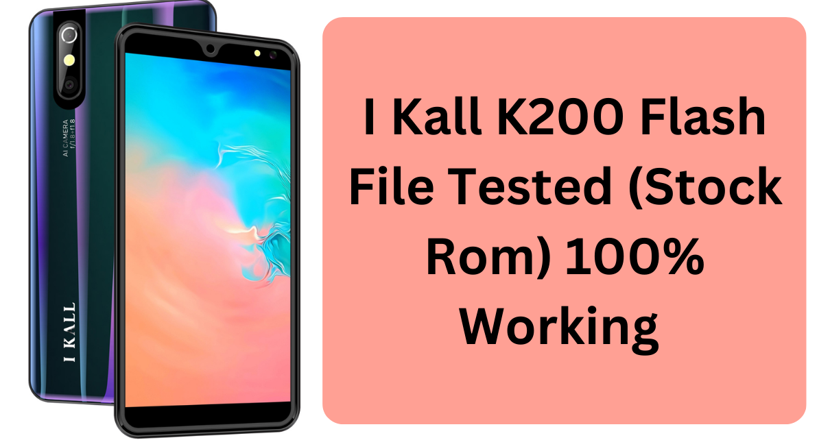 I Kall K200 Flash File