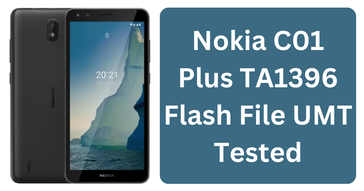 Nokia C01 Plus TA1396 Flash File UMT Tested
